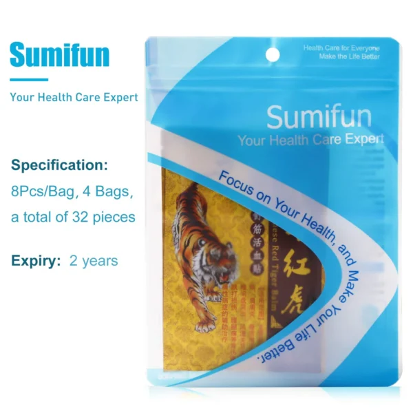 Sumifun Pain Patches, 32 Pcs - Image 4