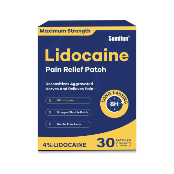 Sumifun 4% Lidocaine Relief Patches 30 Count